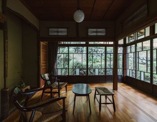 寝室「壱」のリビング