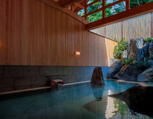 解放感のある光の湯