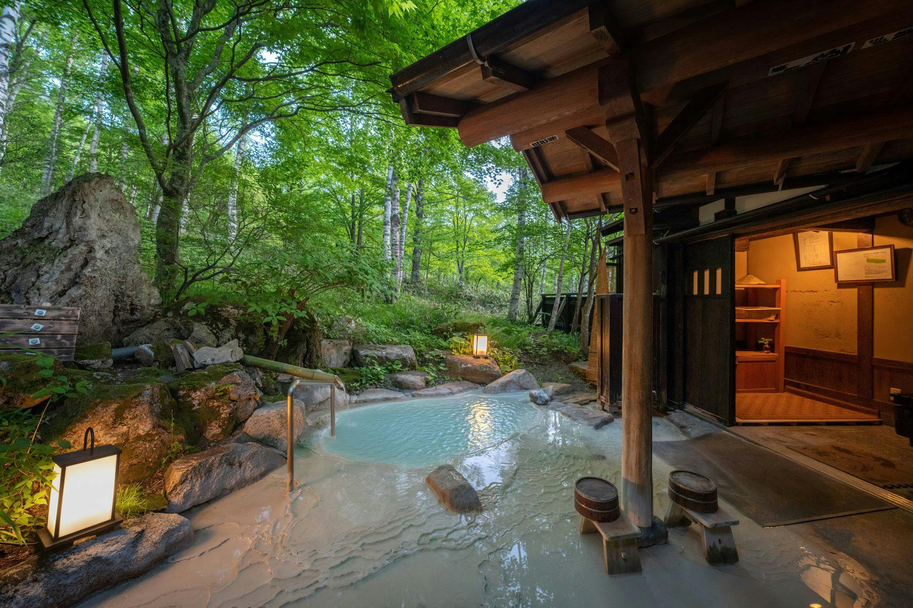 白骨温泉　小梨の湯　笹屋