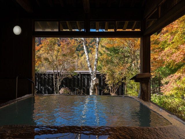 白骨温泉　小梨の湯　笹屋