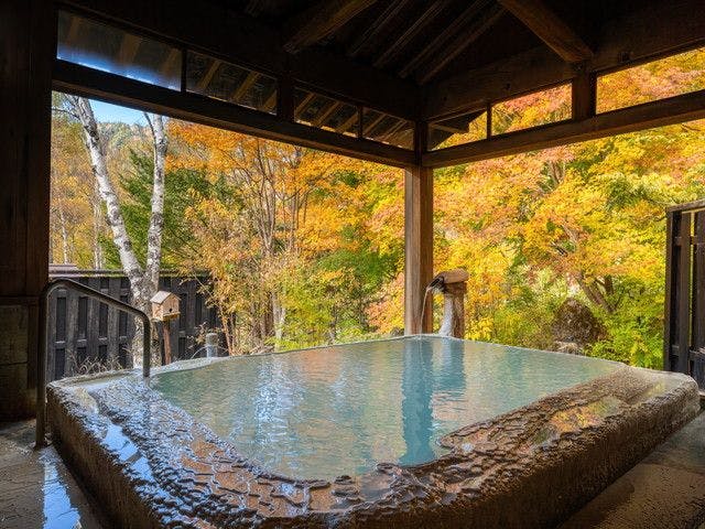 白骨温泉　小梨の湯　笹屋