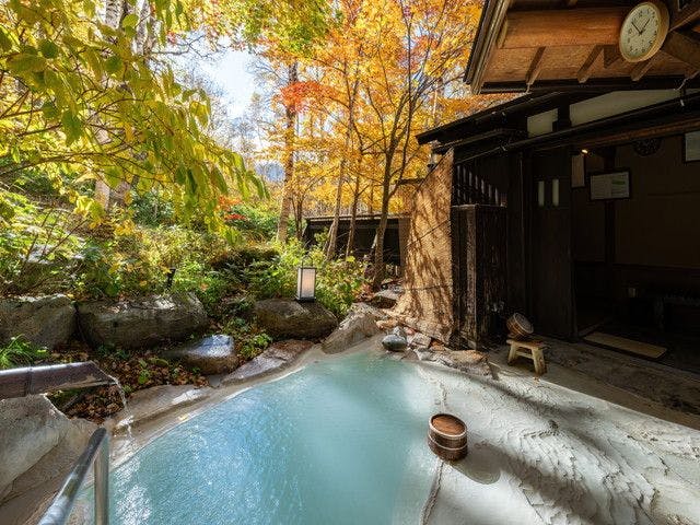 白骨温泉　小梨の湯　笹屋