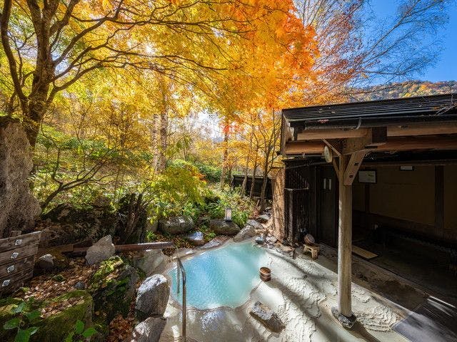 白骨温泉　小梨の湯　笹屋