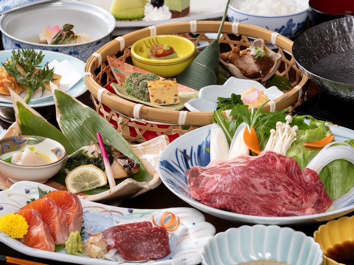 信州食材と四季の彩りを味わう会席料理