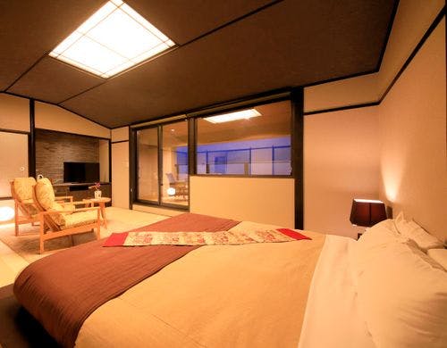【本館】露天風呂付和室キング（一例）