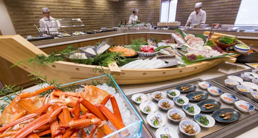 【早期割30】<お1人様2,000円OFF>旅行の計画は早いがお得!種類豊富なバイキングを堪能!