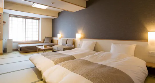 デラックスツイン≪バス付≫32平米/3名定員