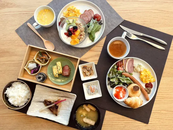 【朝食付】チェックアウト12時の選べる朝食付きプラン