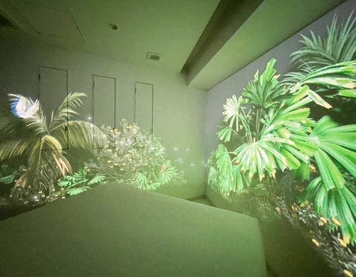 業界初　3Dマッピングルーム　１階