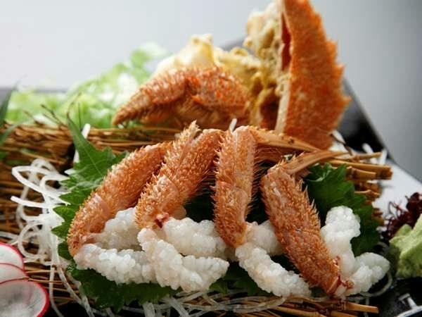 【活毛ガニ一杯丸ごとプラン】調理法は活ならではの洗い（刺身）or茹でをお好みでチョイス