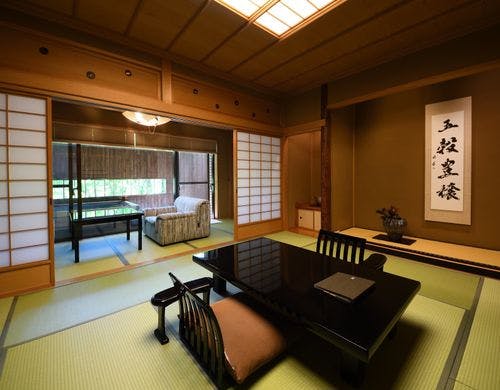 離れの露天風呂付特別客室（115平米）