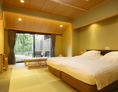 【ねね柘榴】客室専用温泉（金銀混合泉）