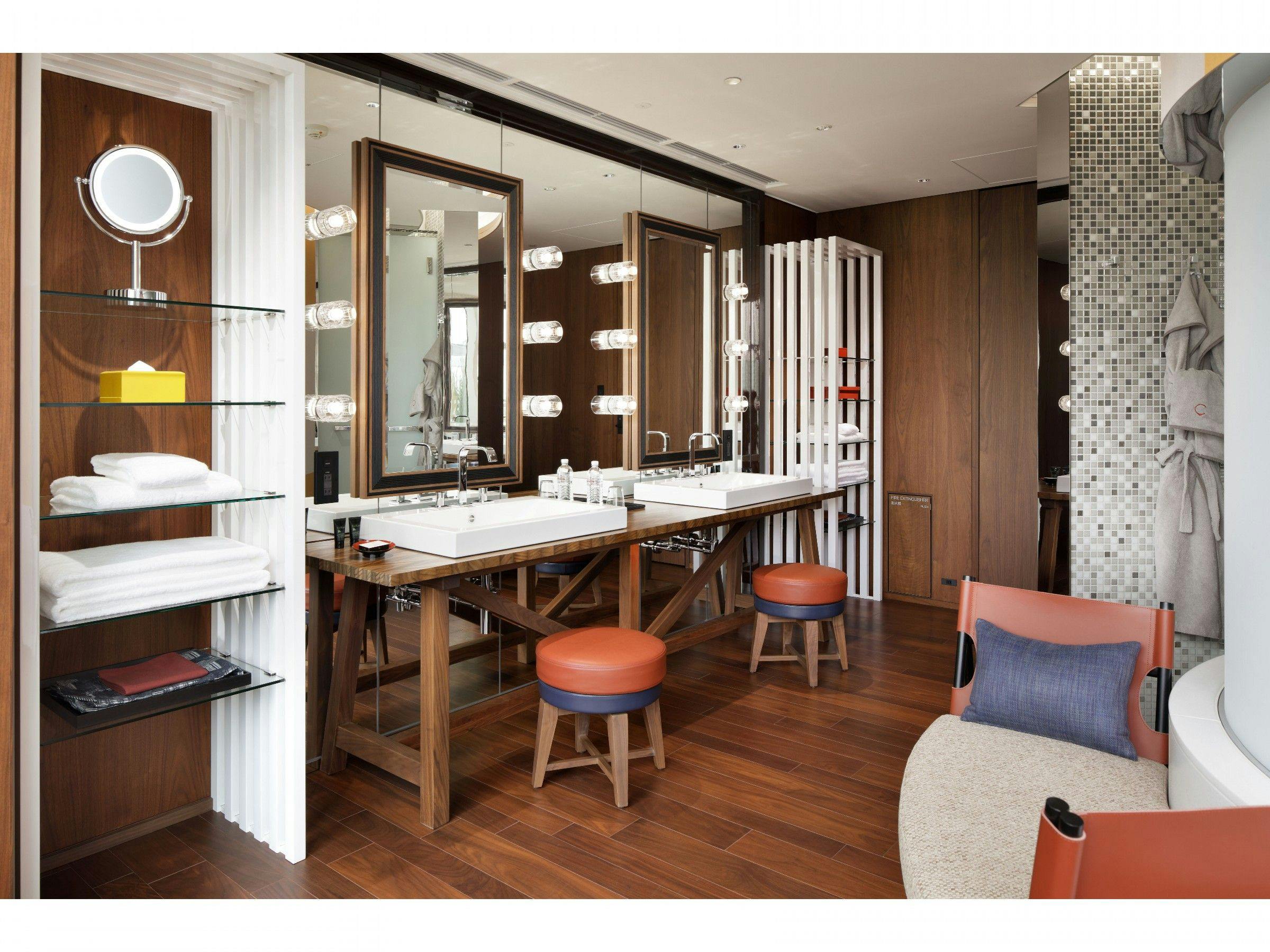 พื้นที่ห้องน้ำ Namiki Suite