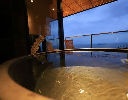 汀客室のお風呂