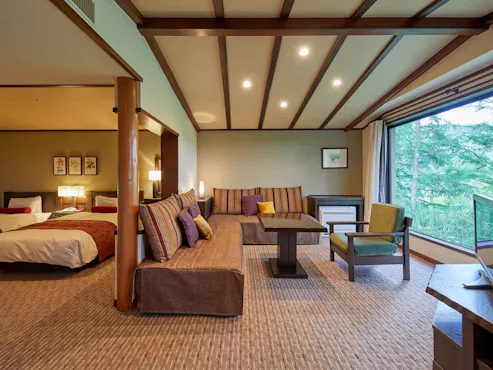 ห้องพักสไตล์ตะวันตกขนาด 50 ตารางเมตร