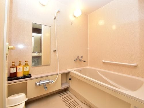 ホテルハーヴェスト蓼科の客室バスルーム