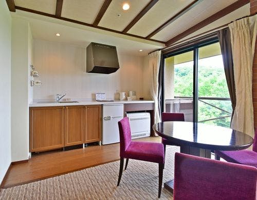 ホテルハーヴェスト蓼科のベッドルーム