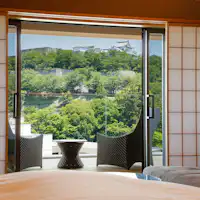 Special Floor Japanese-Western Room A with Onsen Open-Air Bath Terrace
