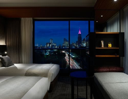 ＜客室＞モデレートツイン/パウダールーム