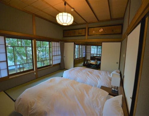 【登録有形文化財温泉檜風呂付】旧館初名草