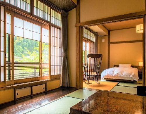 【源泉かけ流し温泉檜風呂付】洛味荘風待草