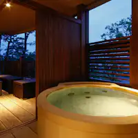 専有露天風呂付客室 TypeA(諭鶴羽山側)