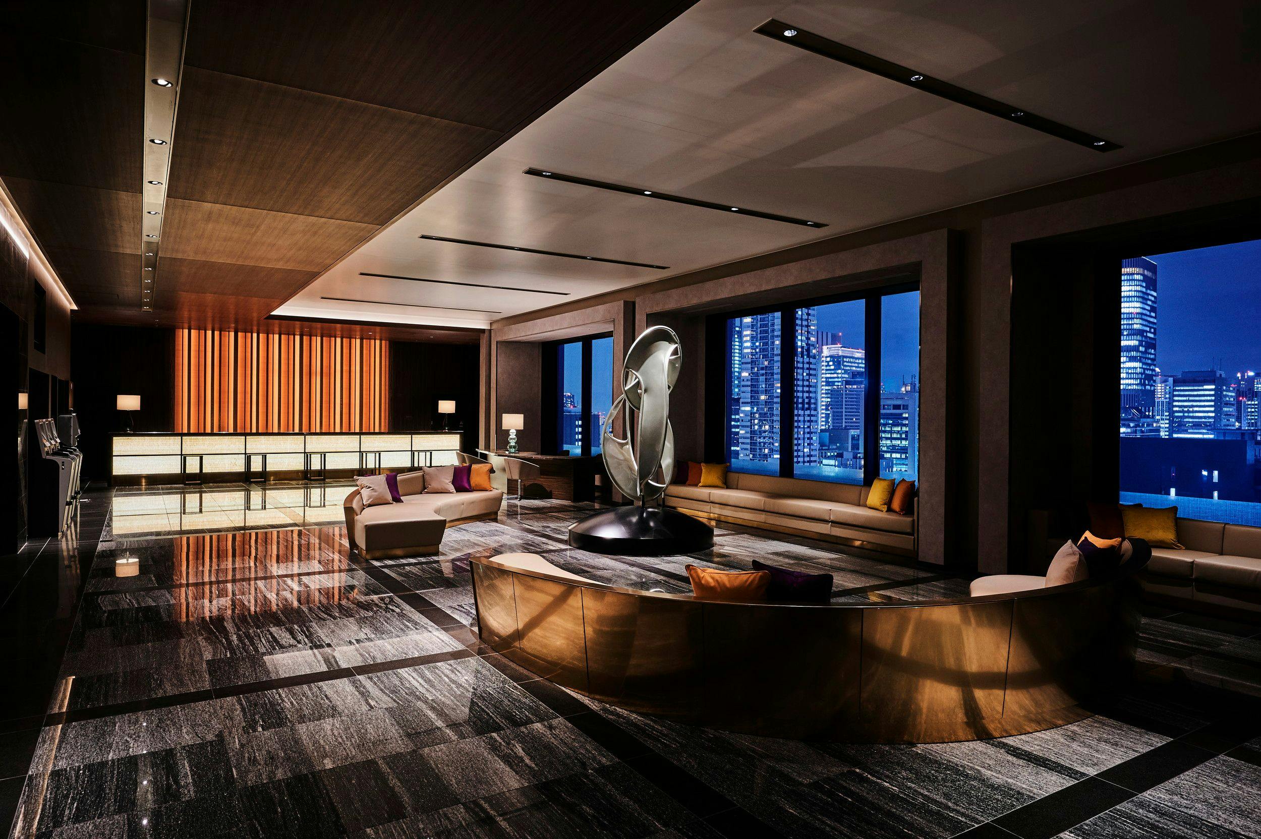 Lobi dan resepsionis lantai 15