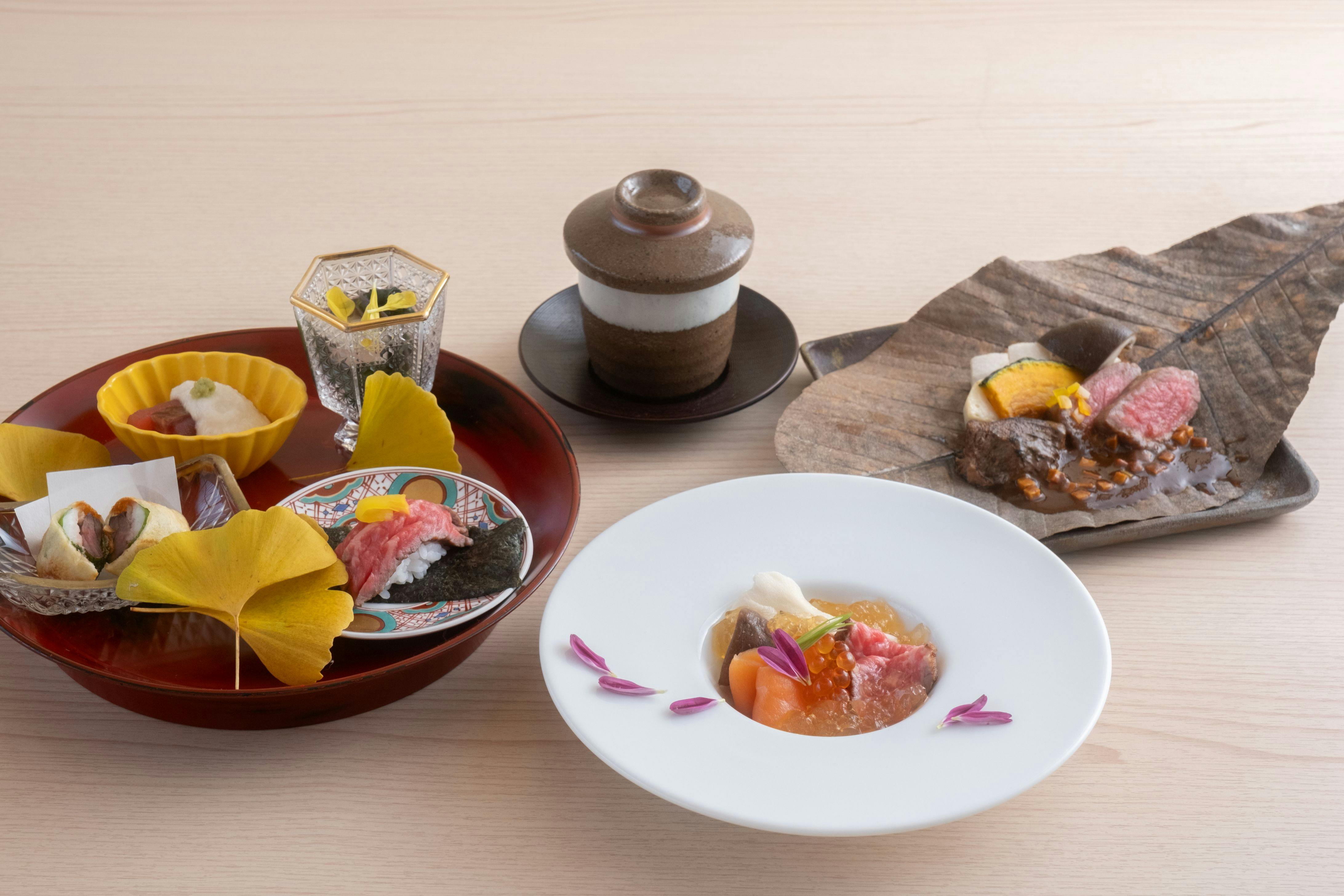 Daging Kyoto 'Miyabi' Kaiseki spesial