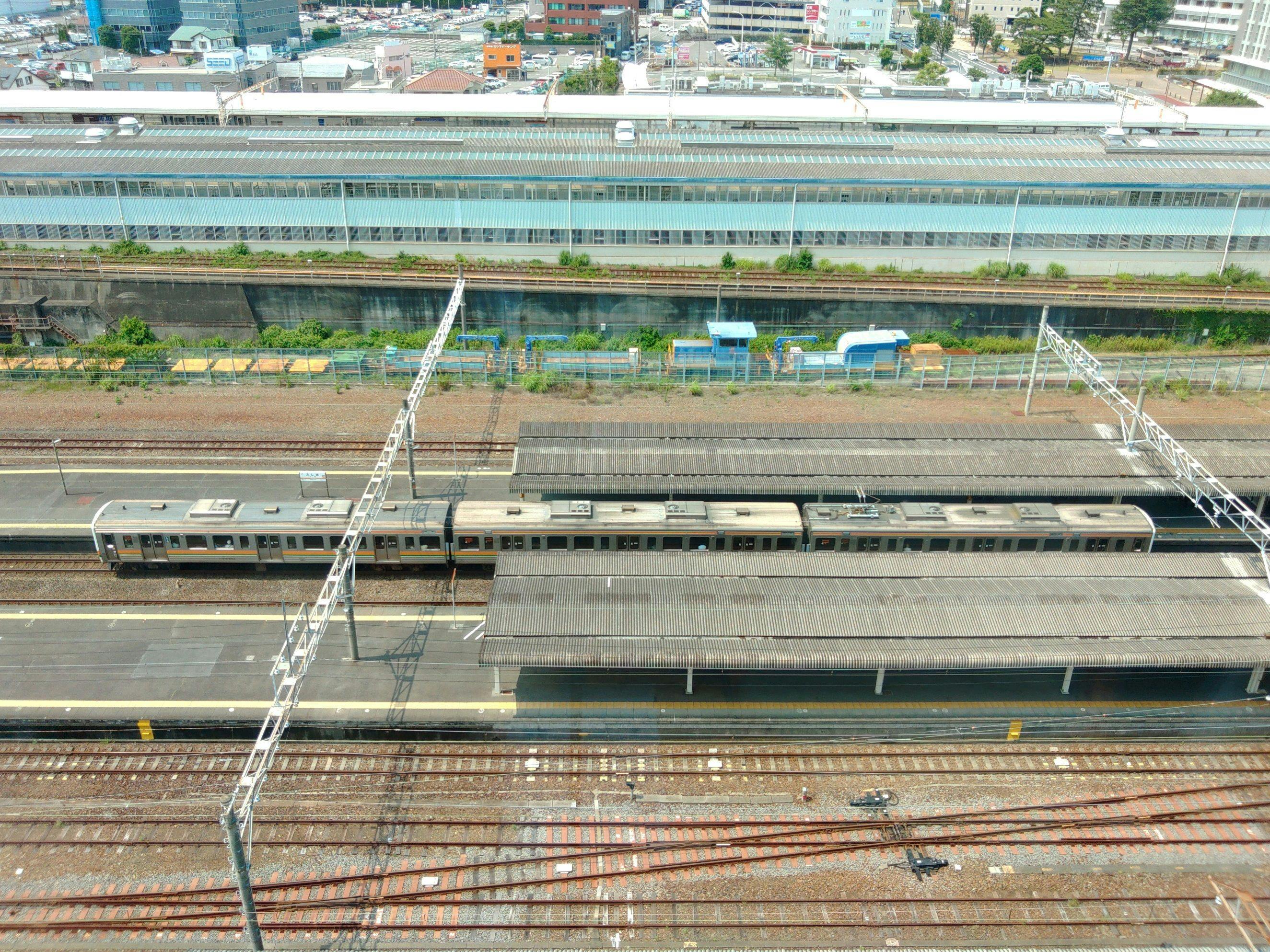 มองเห็นสถานี JR Mishima ※ภาพ