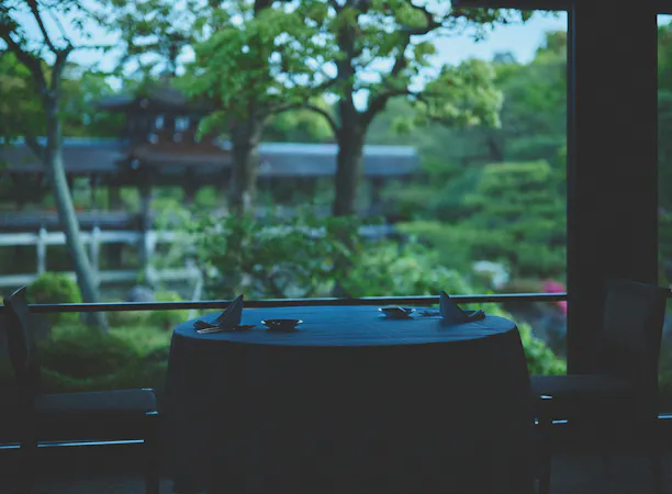平安神宮会館でのご朝食