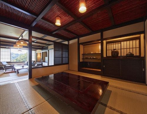 露天風呂下賀茂亭和モダンツイン