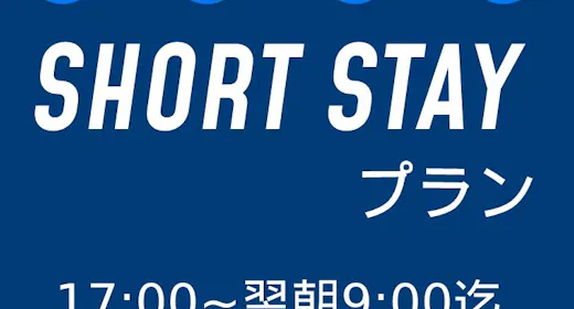 <17:00~翌朝9:00まで> リモートワークにも最適! ショートステイプラン【洋朝食付き】
