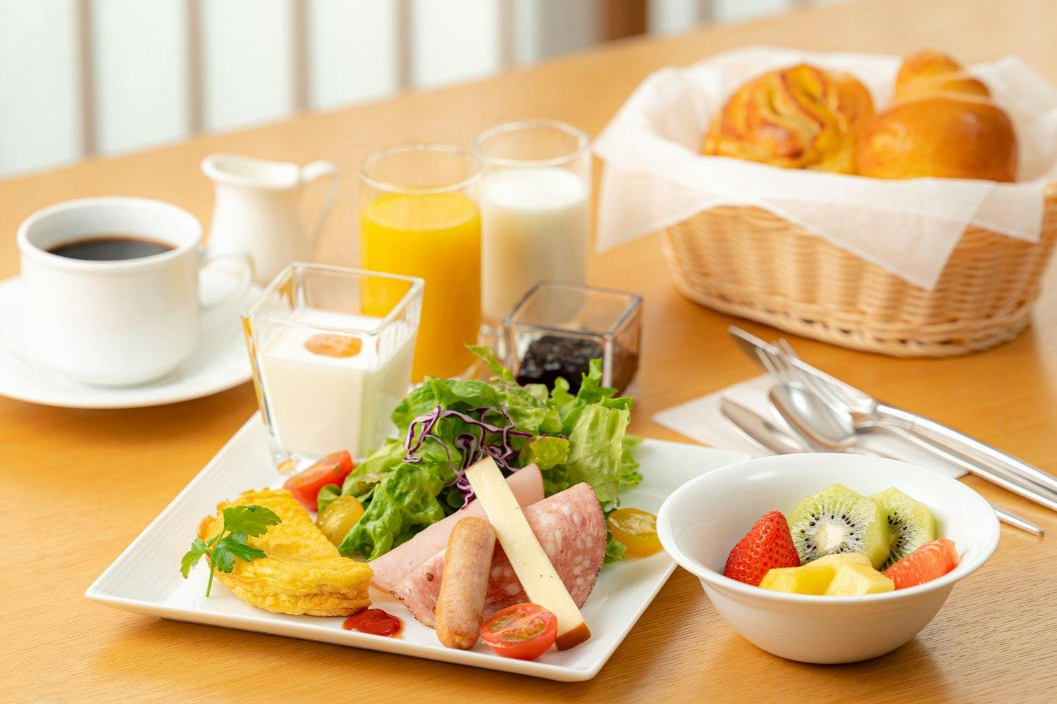 洋朝食