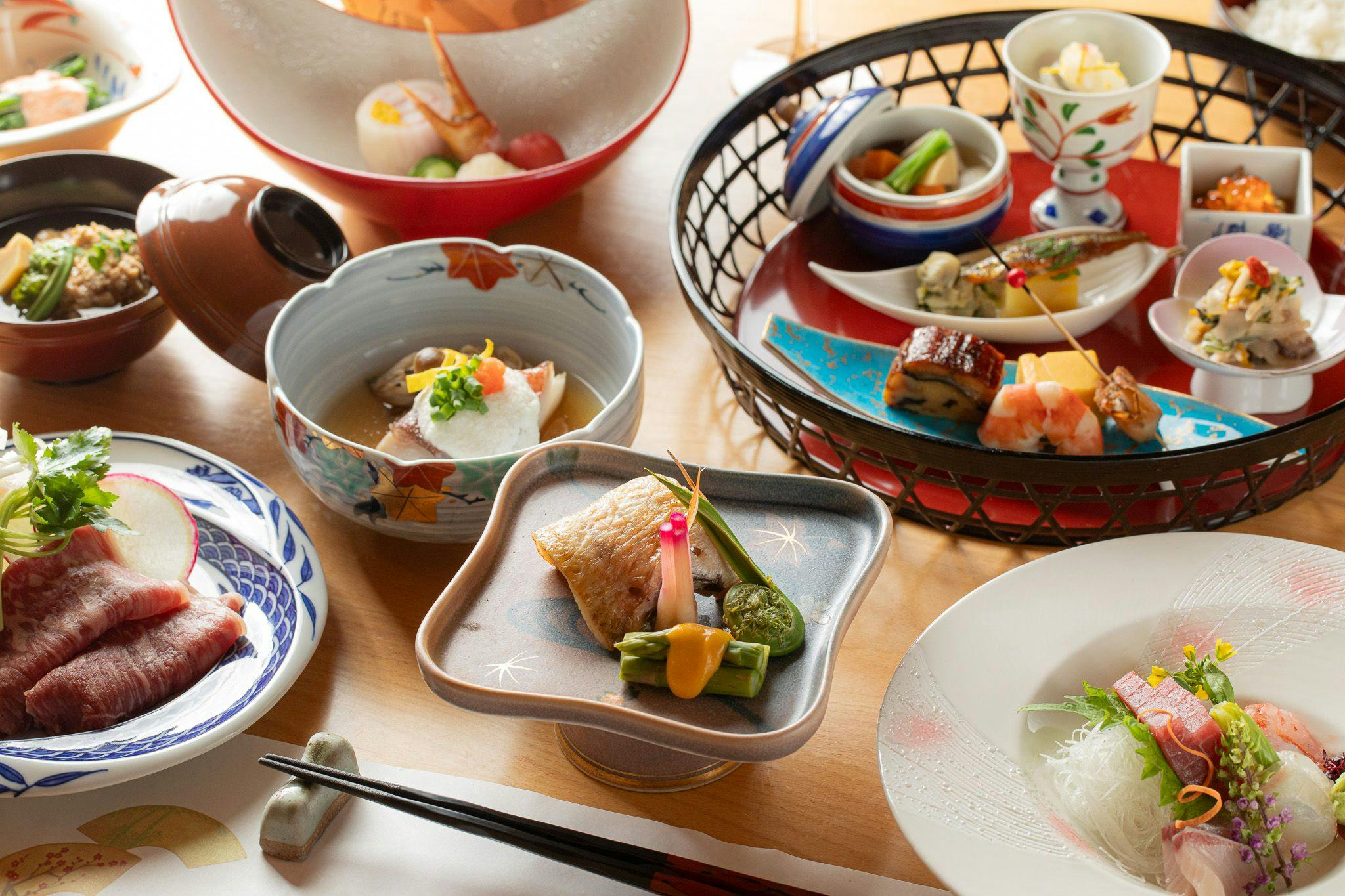 にいがた和牛＆旬の厳選魚介会席・新潟美食堪能プラン【楼の膳】