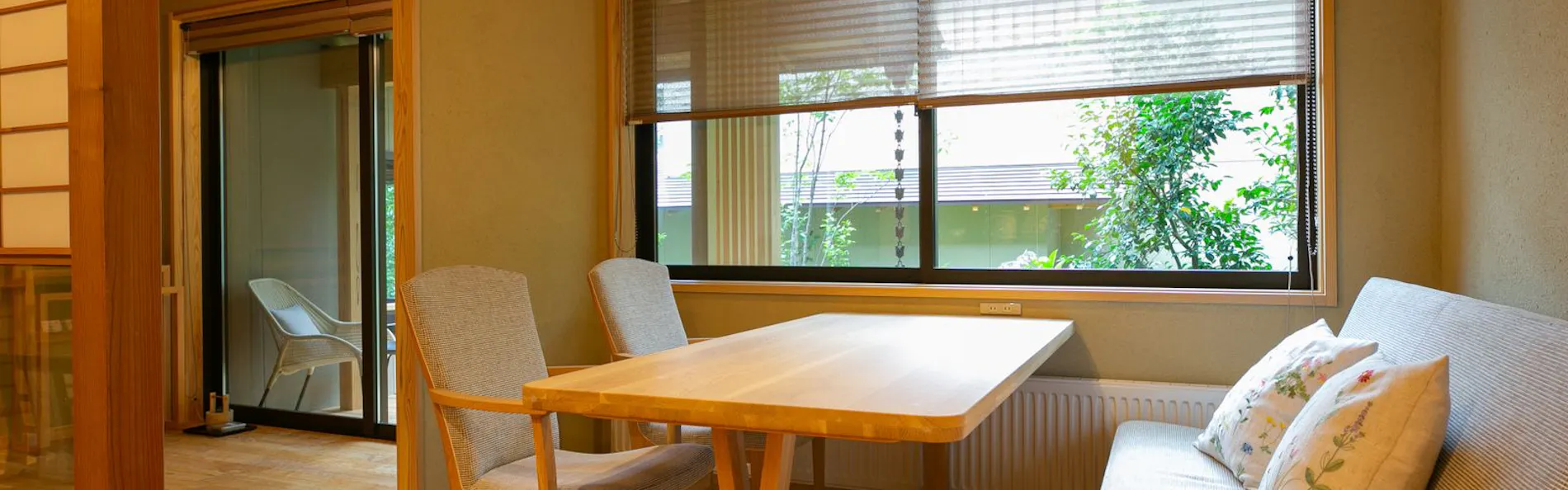 静かな森と文化財離れの宿 環翠楼