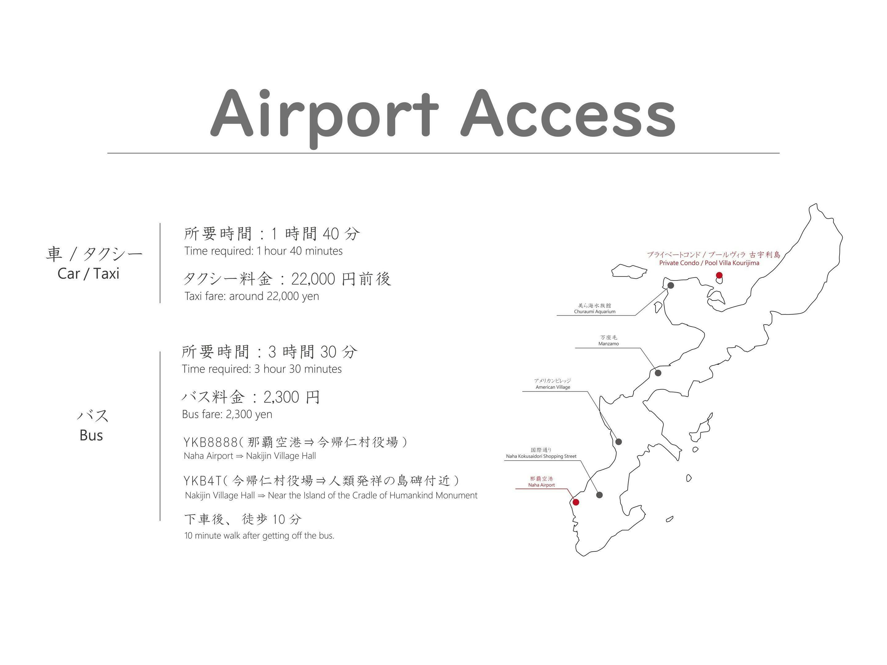 从机场的交通方式