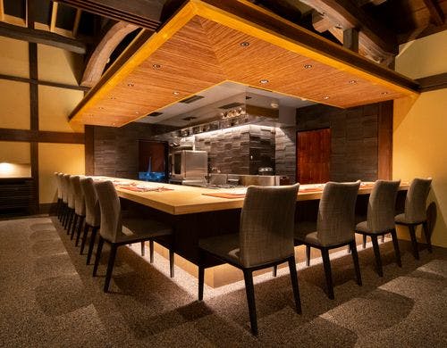 Restaurant cocon counter seat