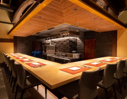 Restaurant cocon counter seat