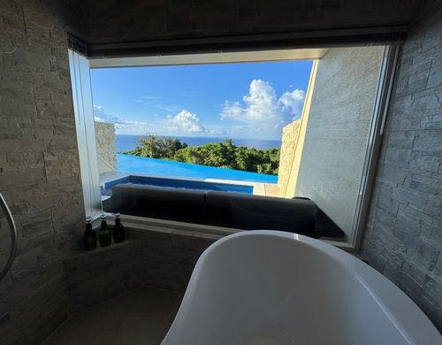 海の部屋　バスルーム