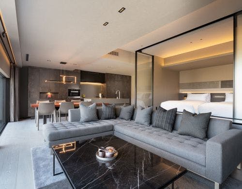 １ベッドルームスイートリビング