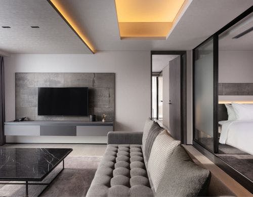 ２ベッドルームスイートリビング