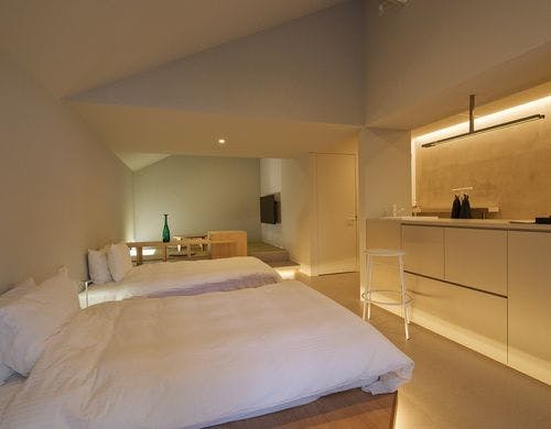 room3源泉かけ流し風呂付客室。48平米