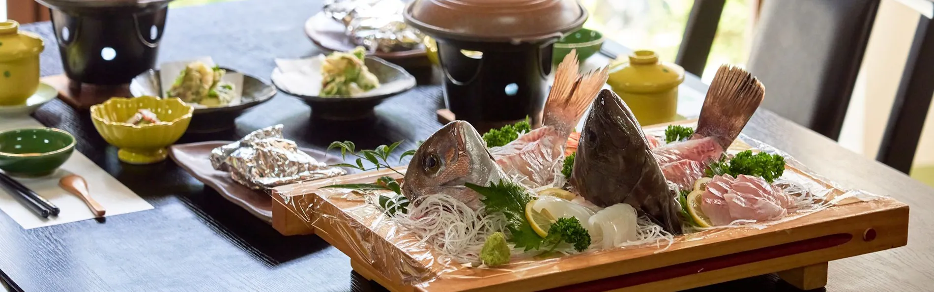 御食国若狭の海、食、文化を堪能する宿 若狭佳日
