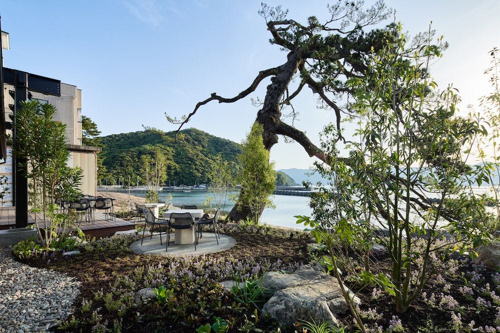 Teres eksklusif untuk penginap