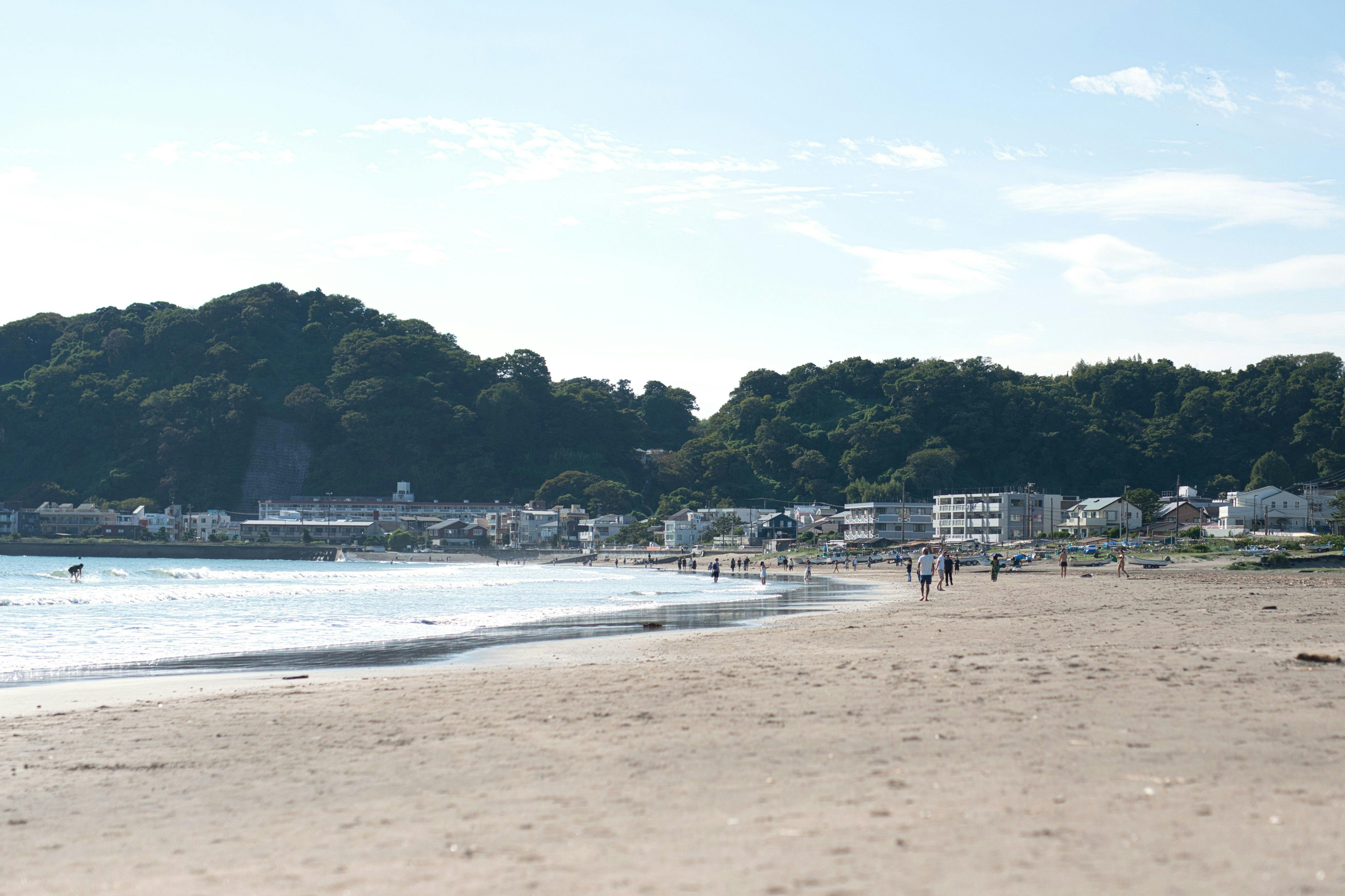 由比ガ浜海水浴