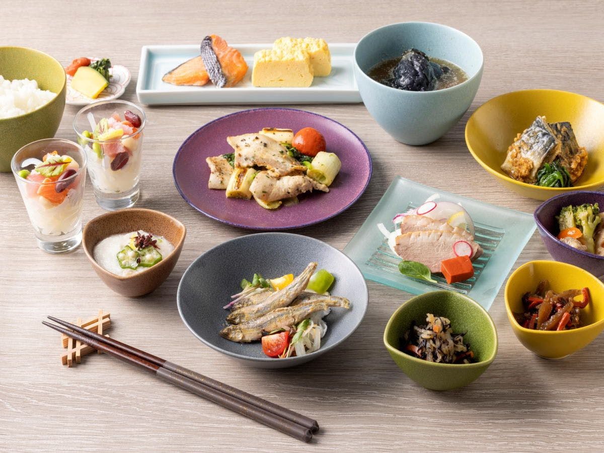 朝食ビュッフェ 和食