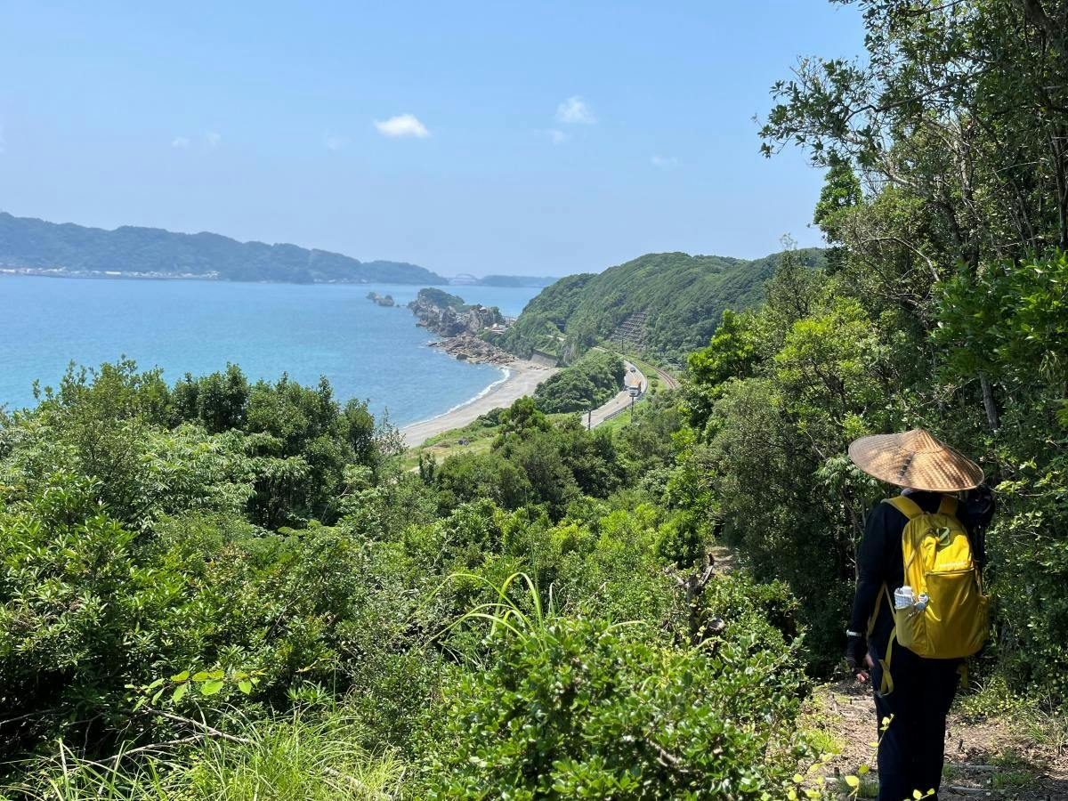 【熊野古道・大辺路の押印帳付】串本の絶景！橋杭岩などの名勝を古道散策＜オールインクルーシブ＞夕朝食付