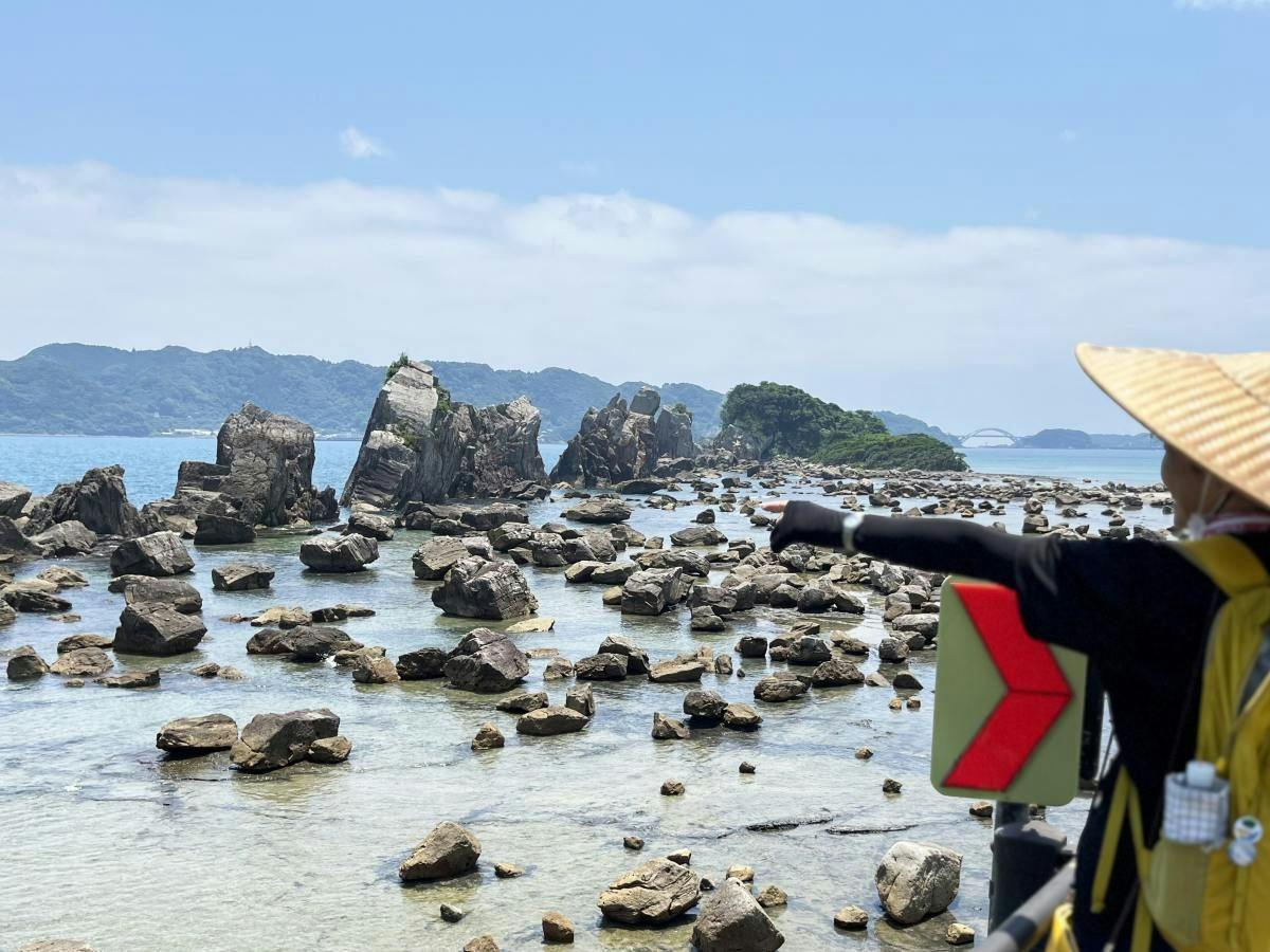 【熊野古道・大辺路の押印帳付】串本の絶景！橋杭岩などの名勝を古道散策＜オールインクルーシブ＞夕朝食付