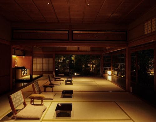 滞在中いつでも使える32.45畳の大広間