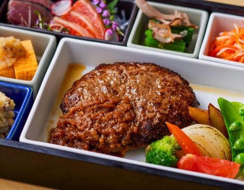 インルームメニュー（後藤牛ハンバーグ）